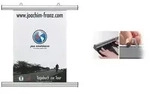 FRANKEN Plakatleiste, Aluminium, silber, L&auml;nge: 705 mm (70010016)