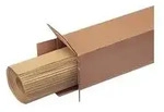 magnetoplan Pinnwand Papier, 1.100 x 1.400 mm, braun