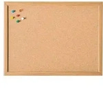 Magnetoplan 121924 Korkpinnwand Braun Kork 100cm x 60cm