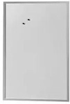 herlitz Magnettafel, (B)600 x (H)800 mm, aus Metall, wei&szlig;