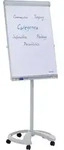 Franken Flipchart Mobil Deluxe (B x H) 67cm x 95cm Hellgrau Inkl. Ablageschale,