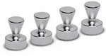Magnet Neodym 15mm 7kg 4er nickel