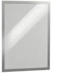 DURABLE DURAFRAME - Dokumentenhalterung - f&uuml;r A3 - doppelseitig - Silber (Packung