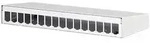 Metz Connect 130861-1602-E 16 Port Netzwerk-Patchpanel 483mm (19 ) Unbest&uuml;ckt