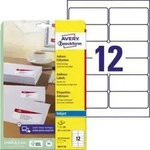 Avery Zweckform Etikett J8177-25 99,1x42,3mm wei&szlig; 300 St./Pack.