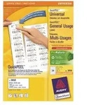 AVERY ZWECKFORM - Avery - Wei&szlig; - 64.6 x 33.8 mm 2400 Etikett(en) (100 Bogen x 24)