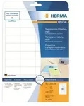 HERMA Etiketten transp. matt A4 48,3x25,4 mm Folie 1100 St. Multimedia-Technik