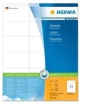 HERMA Premium - Papier - matt - permanent selbstklebend - wei&szlig; - 70 x 42 mm 10500