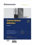 Ordneretikett 66309 breit/kurz selbstklebend wei&szlig; 400 St&uuml;ck