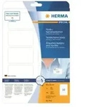HERMA Special - Selbstklebend - wei&szlig; - 50 x 80 mm 250 Stck. (25 Bogen x 10)