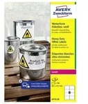 Avery-Zweckform L4715-20 Folien-Etiketten 67.7 x 99.1mm Polyester-Folie Wei&szlig; 160 St.