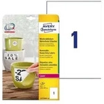 Avery Zweckform L4775REV - Polyester - matt - selbstklebend, entfernbarer Klebstoff -