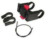 KLICKfix Lenkeradapter schwarz, f&uuml;r &Oslash; 22-26 u. 31,8 mm, schwarz