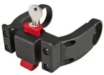 KLICKfix 0211EBL Lenkeradapter E abschlie&szlig;bar, komb.mit E-Bike Displays, schwarz