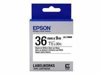 Epson LabelWorks LK-7WBN - Schwarz auf Weiß - Rolle (3,6 cm x 9 m)