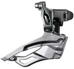 "SHIMANO IFD4703BL Umwerfer "Tiagra" FD-4703, 34,9 mm, 3x10-fach, schwarz/grau"