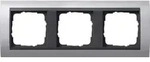 Gira Abdeckrahmen 3f. alu 021306