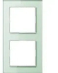 Jung Glasrahmen 2-fach mt/ws AC 582 GL WMT