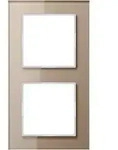 Jung Glasrahmen 2fach champ AC 582 GL CH