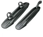 SKS 11363 Schutzblechset Fat Board, Breite ca. 141mm, schwarz (1 Set)