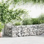 vidaXL Pflanzk&uuml;bel Steinkorb 180&times;90&times;50 cm
