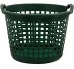 Gartenkorb, Kunststoff &Oslash; 54x40 cm max. 50 kg Volumen 65 L, engmaschig, gr&uuml;n