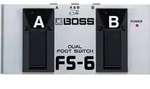 BOSS FS-6 Fu&szlig;pedal Silber
