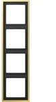 Jung Rahmen 4fach Mess/clas ME 2984 C