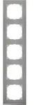 Merten Rahmen Abdeckung System M Edelstahl MEG4050-3646 1 St.