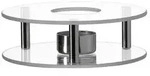 LEONARDO 25521 St&ouml;vchen Scaldino Glas, klar/silber