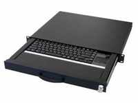 Aixcase AIX-19K1UKDETP-B - Tastatur - rack-montierbar