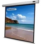 Celexon Motor Economy 1090068 Motorleinwand 234 x 234cm Bildformat: 1:1