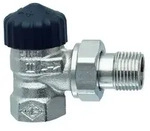 IMI Heimeier Thermostat-Ventilunterteil Standard, Eckform DN 25, vernickelt