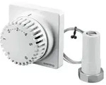 Oventrop Thermostat Uni FH mit Fernverstellung, wei Kapillarrohr 2000