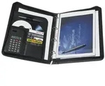 Genie 10742, A4, Kunstleder, Schwarz, Matt, Visitenkarte, CD, Papier,...