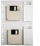 Hama - CD/DVD-H&uuml;lle - Kapazit&auml;t: 2 CD/DVD - durchsichtig (Packung mit 10)