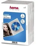 Hama - DVD Jewel Case - Kapazität: 1 DVD - durchsichtig (Packung mit 5) Hama - DVD Jewel Case - Kapazität: 1 DVD - durchsichtig (Packung mit 5)