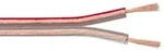 goobay Lautsprecherkabel CU 2 x 1,5 mm transparent 25 m Rolle