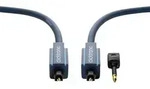 clicktronic 70368 Toslink Digital-Audio Anschlusskabel [1x Toslink-Stecker (ODT) - 1x