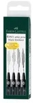 Faber-Castell PITT Artist Pen - Fineliner - permanent - Schwarz - India Ink (Packung