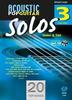 Acoustic Pop Guitar Solos, mit Audio-CD. Bd.3 20 Top-Songs. easy/medium