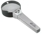 SCHWEIZER 9804 Handlupe Tech-Line Vergr&ouml;&szlig;erung 4x Linsen-D. 65 mm