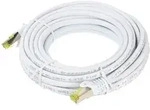 Goobay RJ45 Patchkabel CAT 6A S/FTP (PiMF), 500 MHz mit CAT 7 Rohkabel, wei&szlig;...
