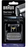 Braun 31S Scherfolie und Klingenblock Silber 1 Set