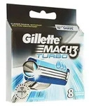 Gillette Mach3 Turbo Ersatzklingen 8 St&uuml;ck f&uuml;r M&auml;nner