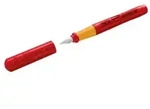 Pelikan 940924, Orange, Rot, Kartuschenf&uuml;llsystem, Blau, Kursiv nib, Edelstahl,
