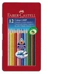 FABER-CASTELL GRIP 2001 - Farbstift - gemischte Farben (Packung mit 12)