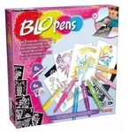 Carletto 3223519 - Lansay, BLOpens, Freizeit-Set Elfen, Airbrush-Pustestifte, Malset