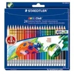 STAEDTLER Noris Club 144 50 - Farbstift - gemischte Farben - mit Radierer (Packung