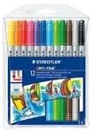 STAEDTLER Noris Club 320 - Duo-Fasermaler - gemischte Farben - wasserbasierte Tinte -